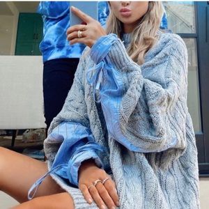 Dress Sweater (Sadie Shirt combo Knit Pullover)